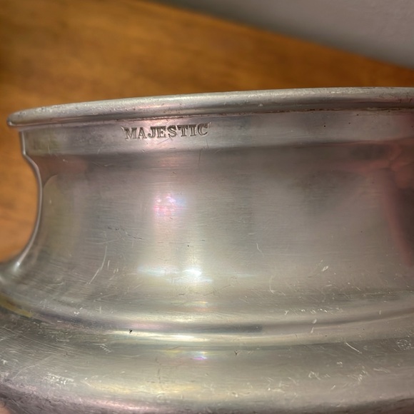 Vintage MAJESTIC Aluminum Coffee or Tea Pot Unique Shape No Lid or Vase - Picture 2 of 11